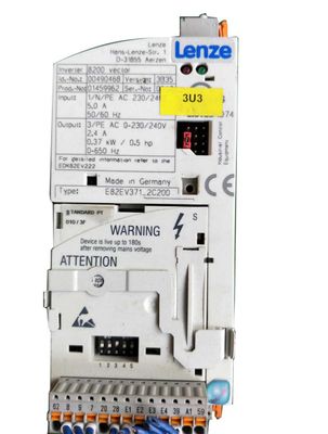 LENZE E82EV371-2C200 E82EV371K2C200