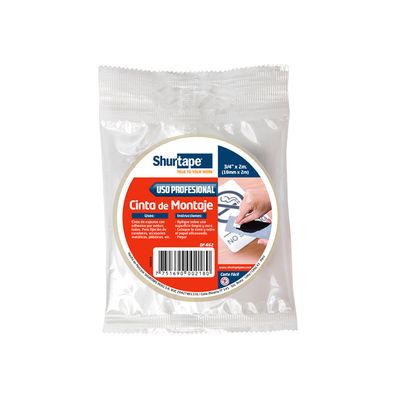 CINTA DE MONTAJE ROJA SHURTAPE DF-662 3/4 x 30mt