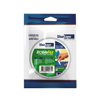 CINTA DOBLE FAZ SHURTAPE DF-622C 1" x 10MT