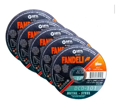 DISCO DE CORTE FANDELI 4 1/2 X 1MM