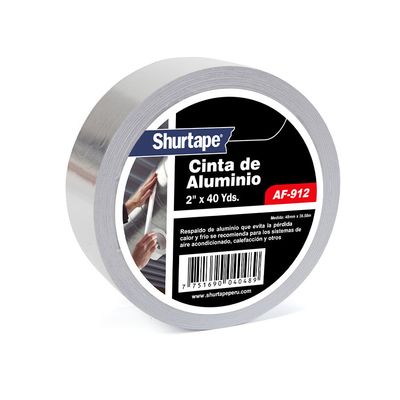 CINTA DE ALUMINIO SHURTAPE AF-912 2" x 50 Yds.