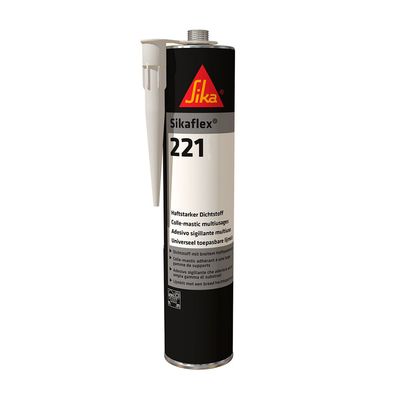 ADHESIVO SELLANTE SIKAFLEX 221 DE 300ML GRIS