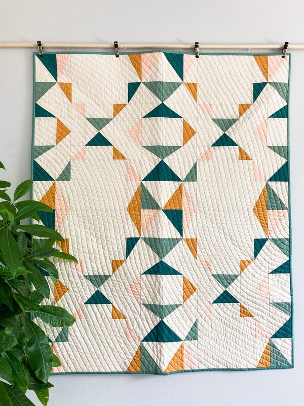 Strickland baby quilt