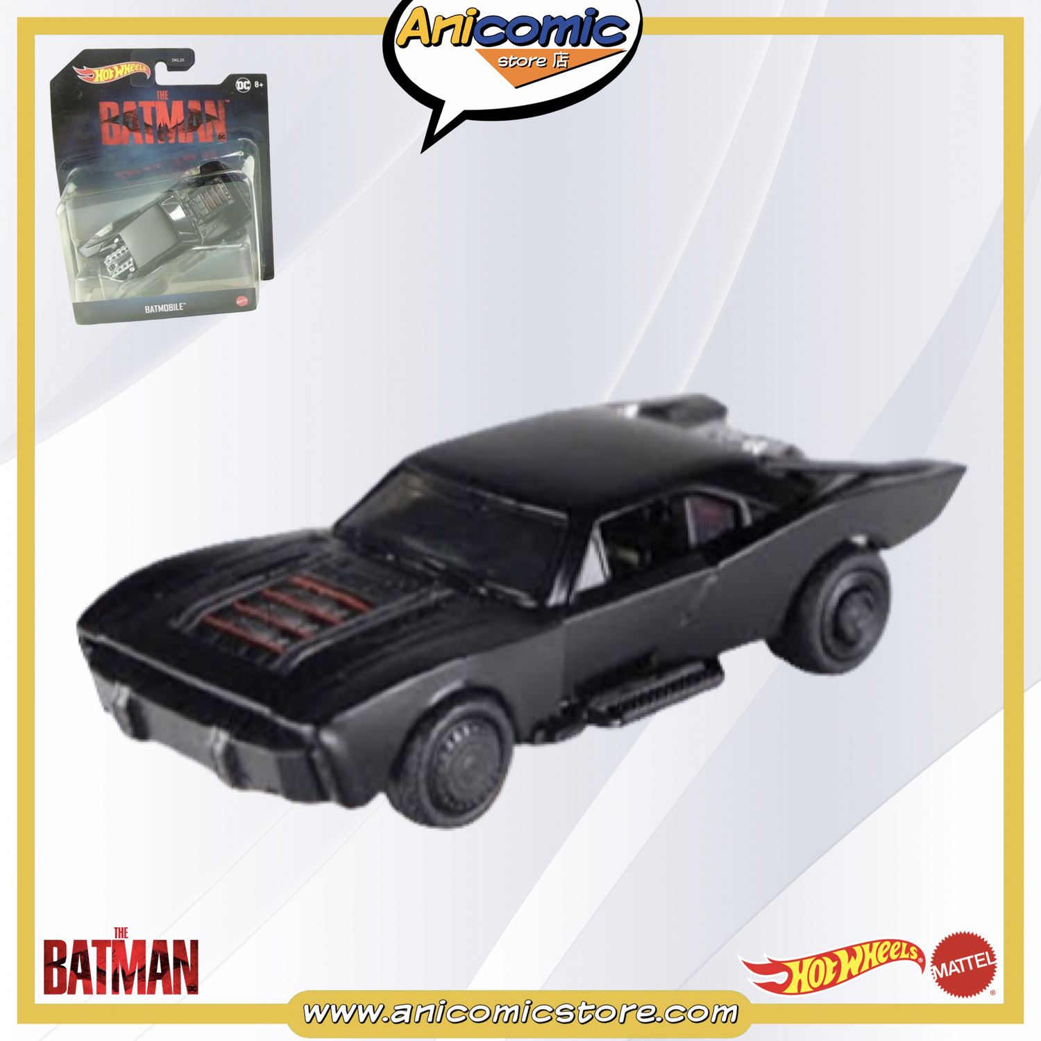Hot Wheels Batman v Superman Batmobile Vehicle by Mattel