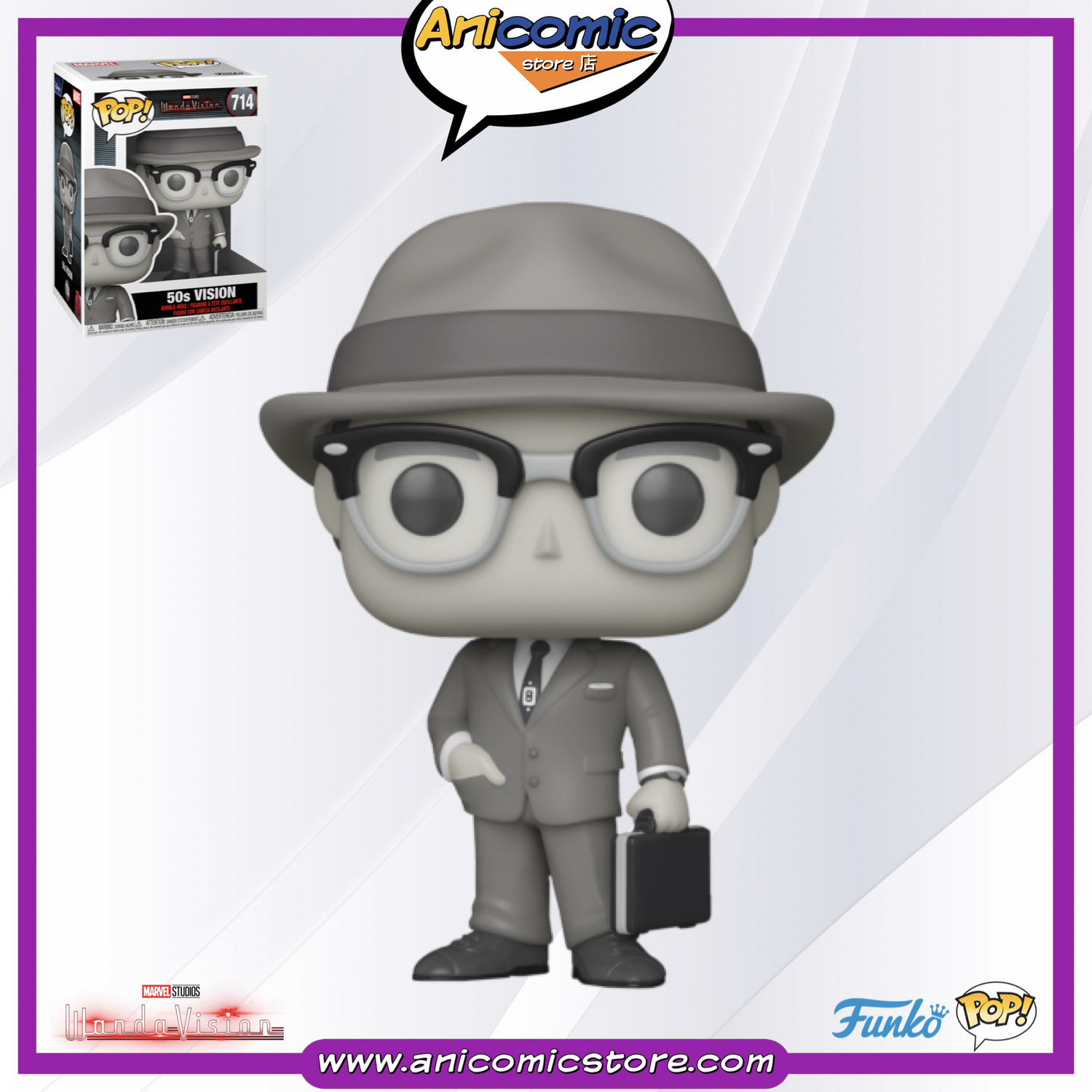Funko Pop 50&#39;s Vision - Wandavision