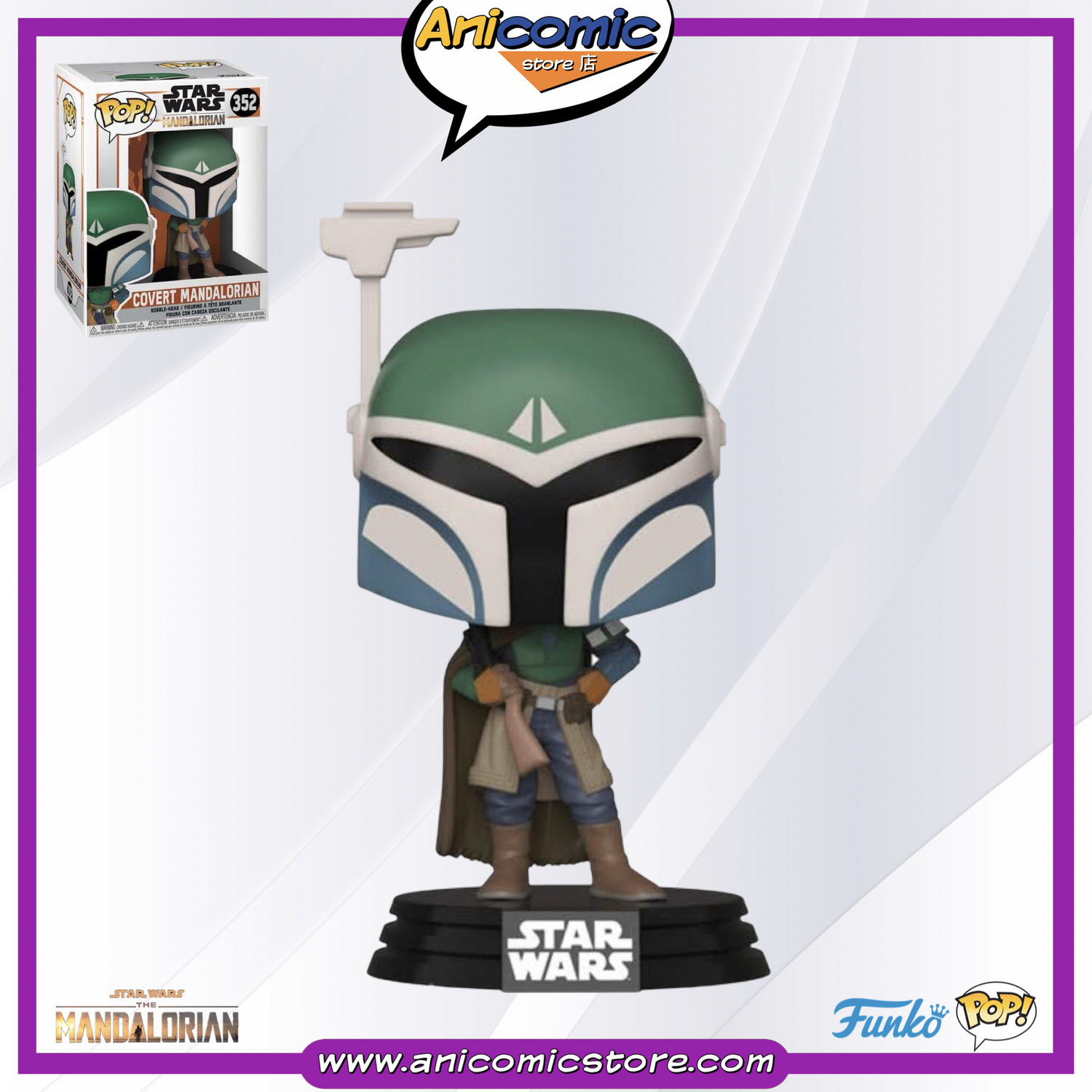 Funko Pop Covert Mandalorian - The Mandalorian