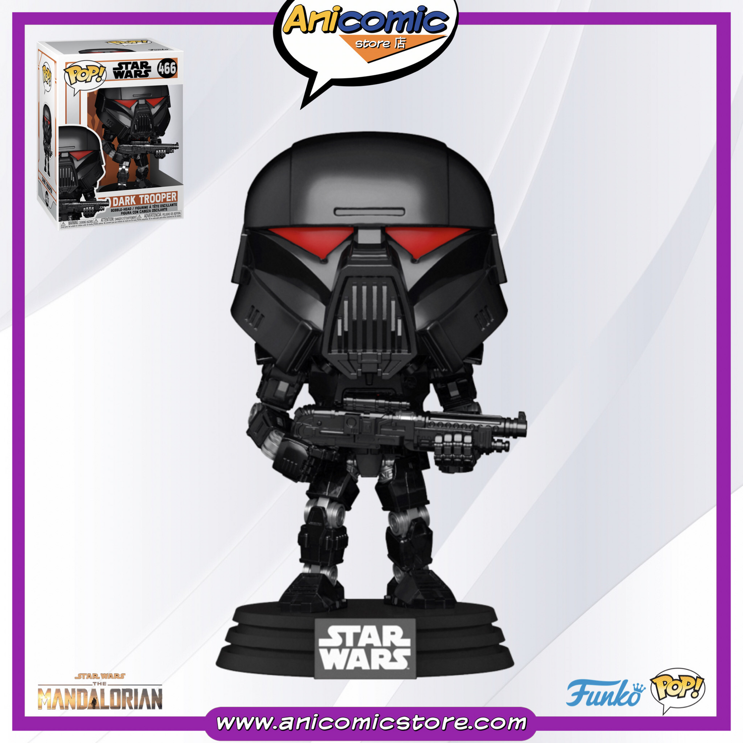Funko Pop Dark Trooper (Battle) - The Mandalorian
