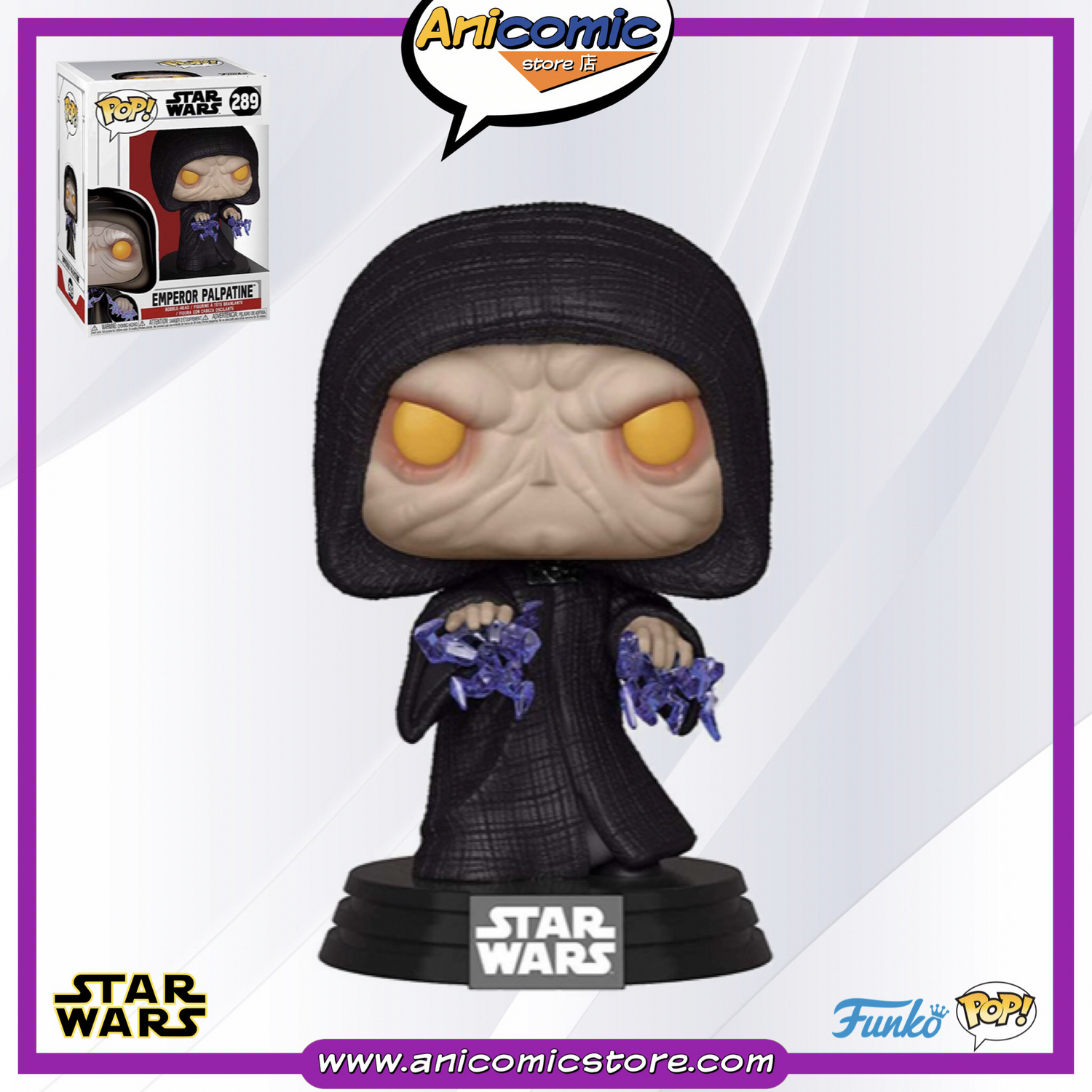 Funko Pop Emperador Palpatine - EV: The Empire Strikes Back