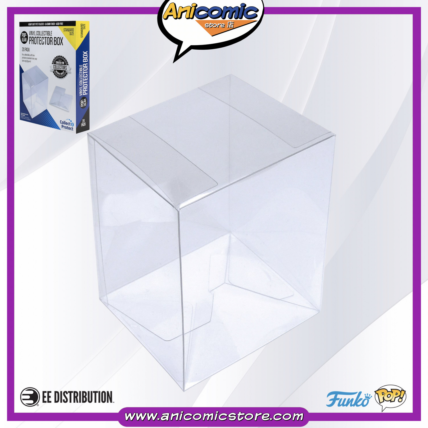Funko Pop Flexible Protector Box 20-Pack