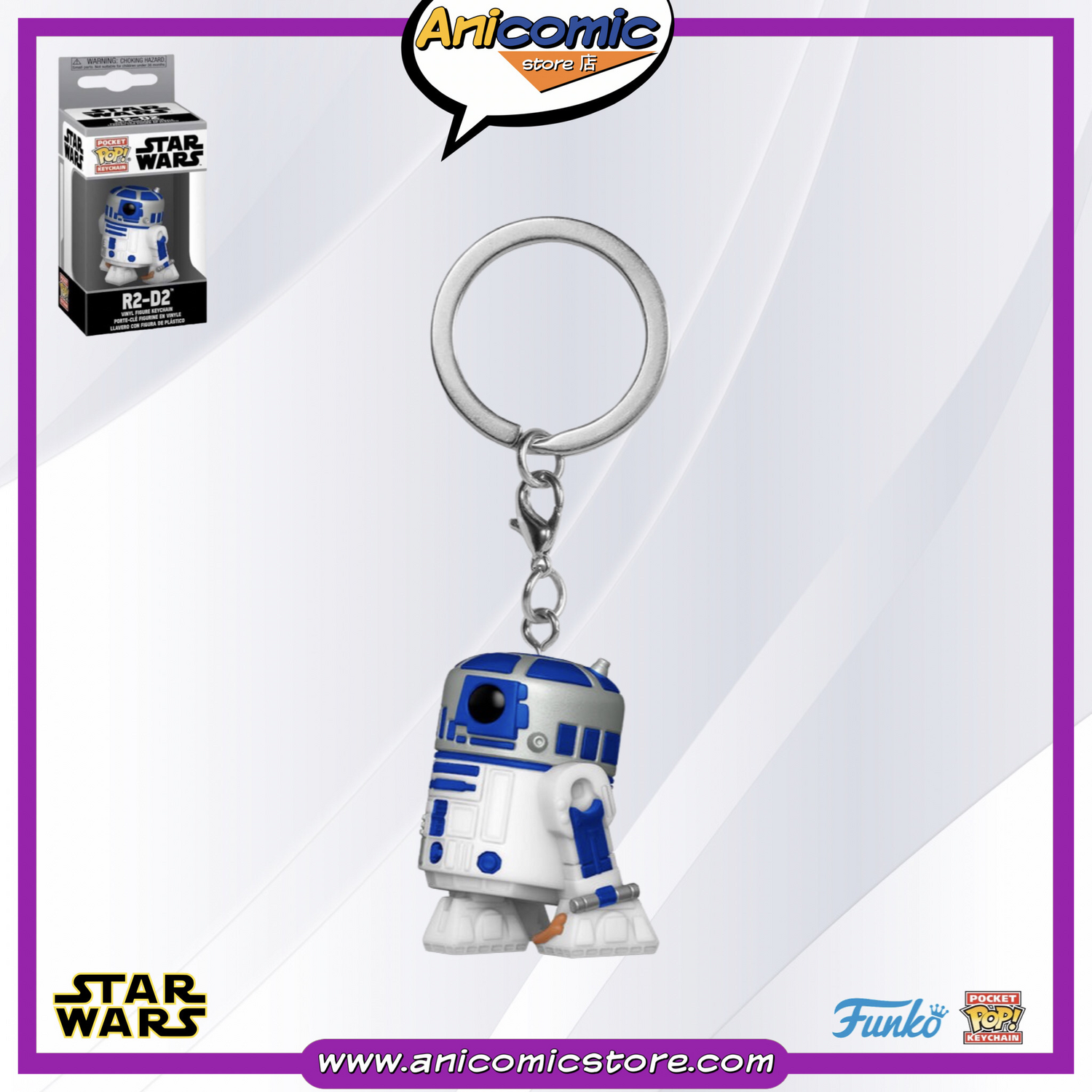 Funko Pop Keychain R2-D2