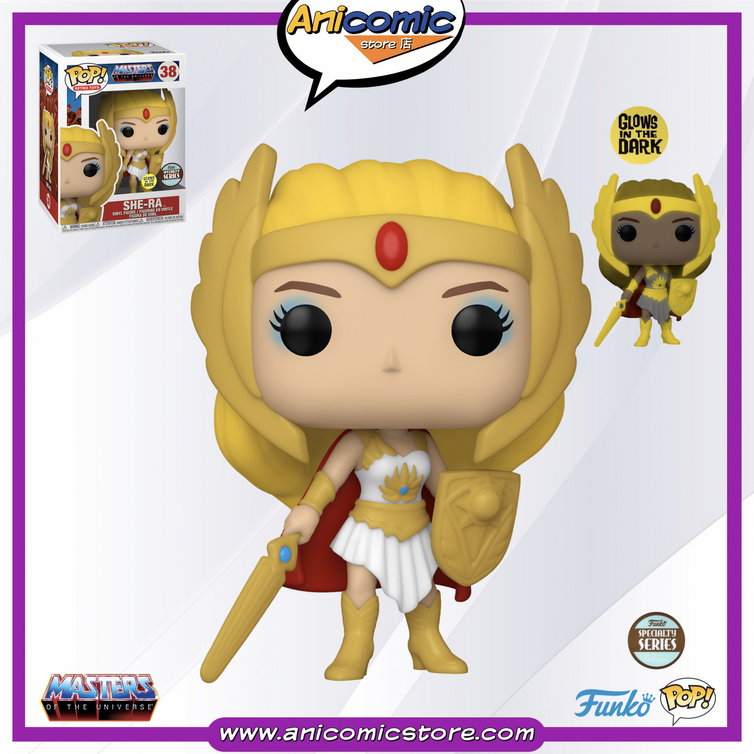 Funko Pop She-Ra - GITD - Specialty Series