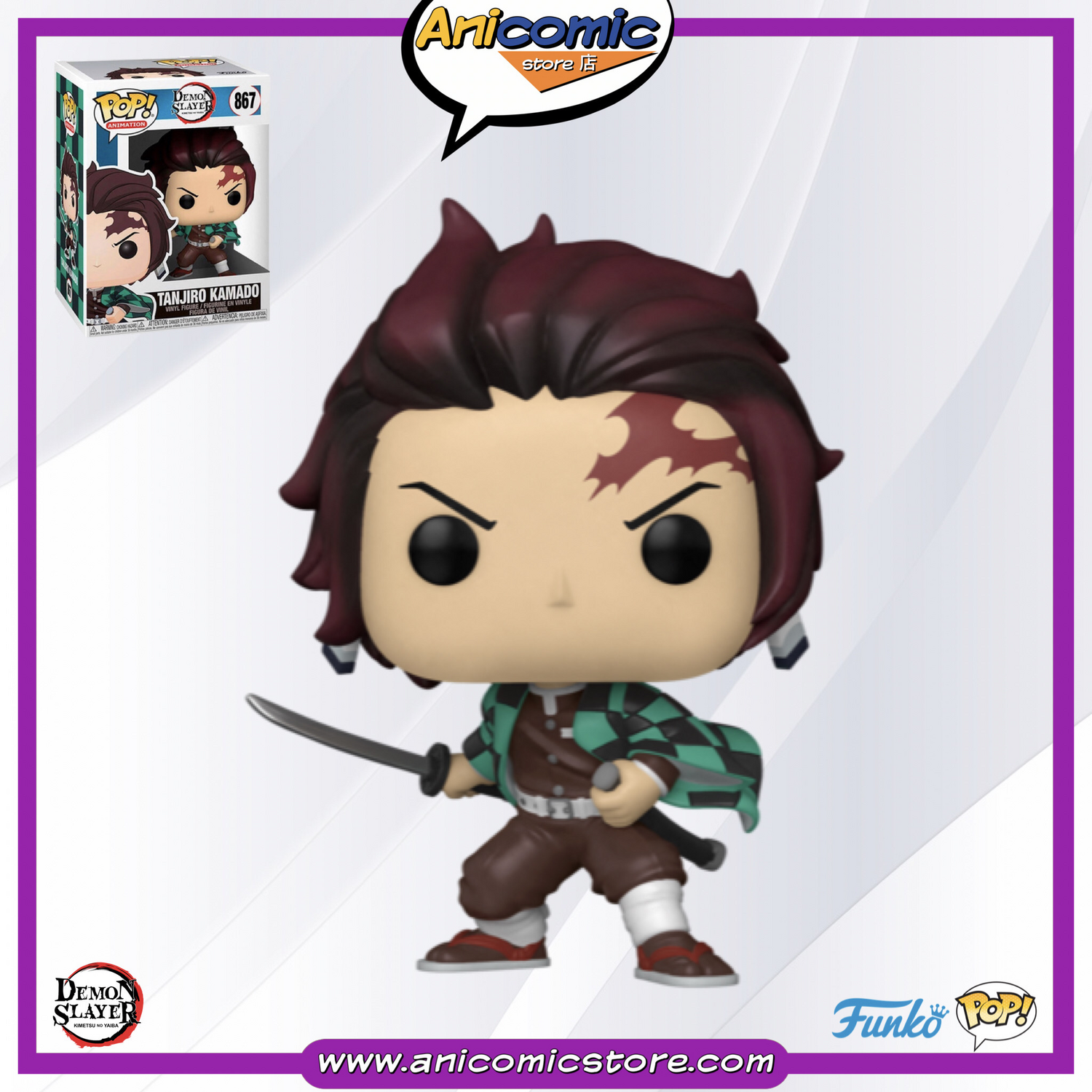 Funko Pop Tanjiro Kamado Funko Pop Tanjiro Kamado