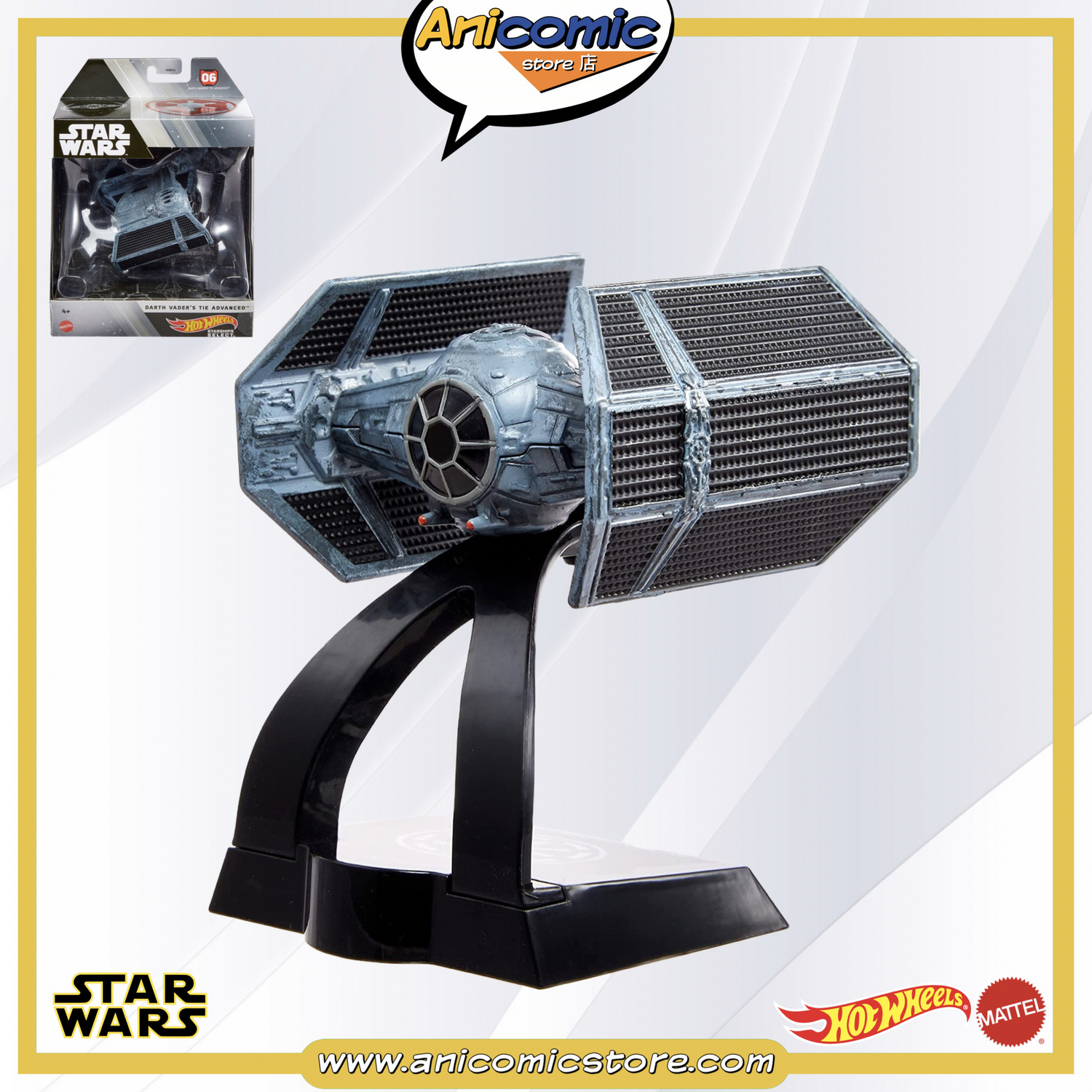 Hot Wheels Starships Select Darth Vader&#39;s Tie Advanced