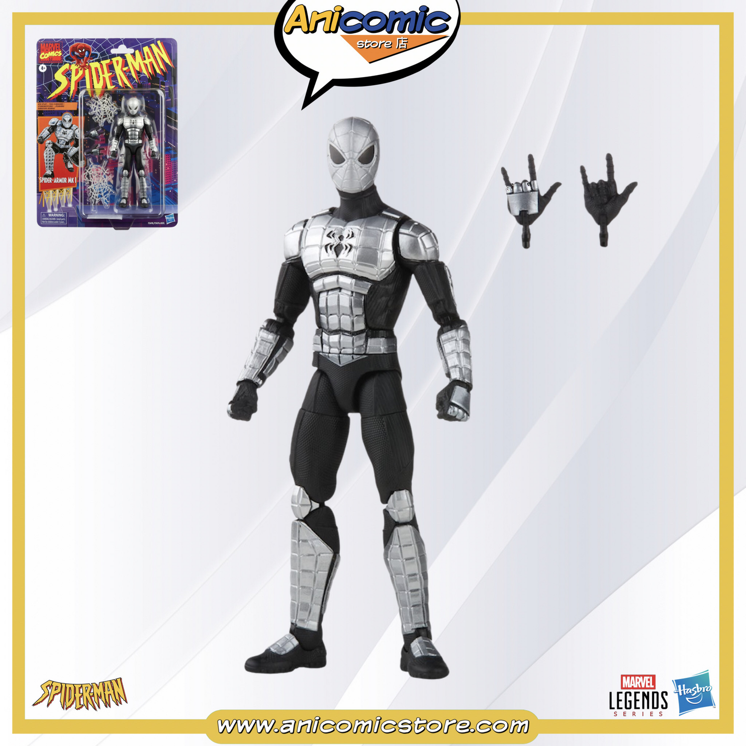 Marvel Legends Retro Armored Spiderman