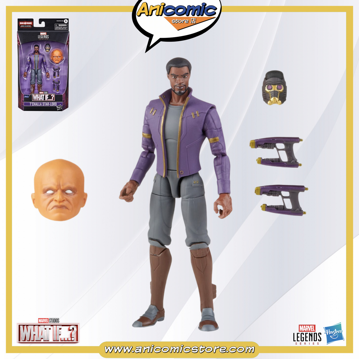 Marvel Legends T&#39;Challa Star-Lord - What If...?