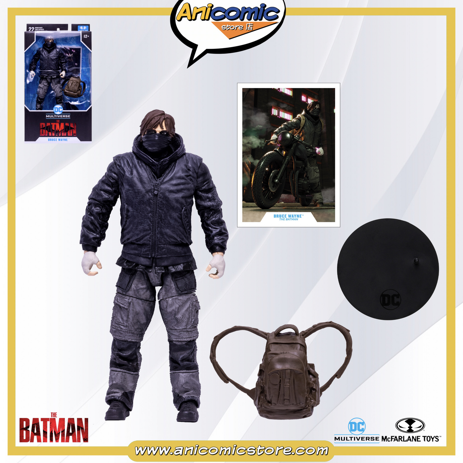 McFarlane Toys Bruce Wayne Drifter - The Batman
