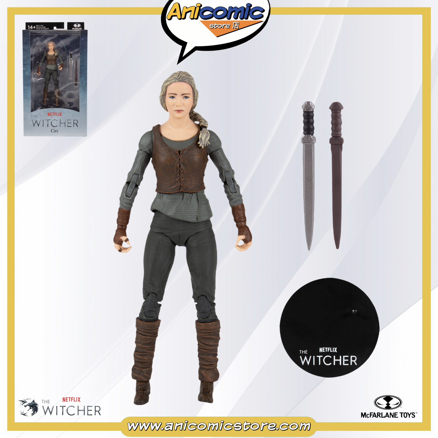 McFarlane Toys Ciri - The Witcher Netflix S2