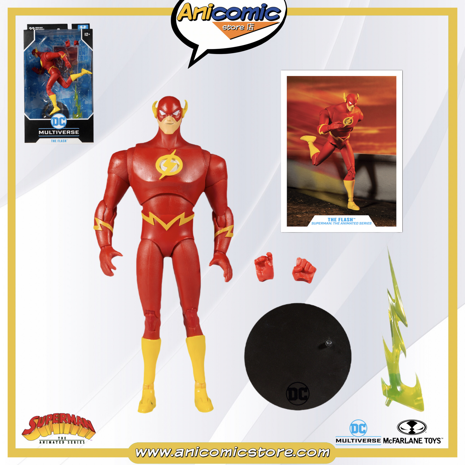 McFarlane Toys Flash - Superman The Animated Series