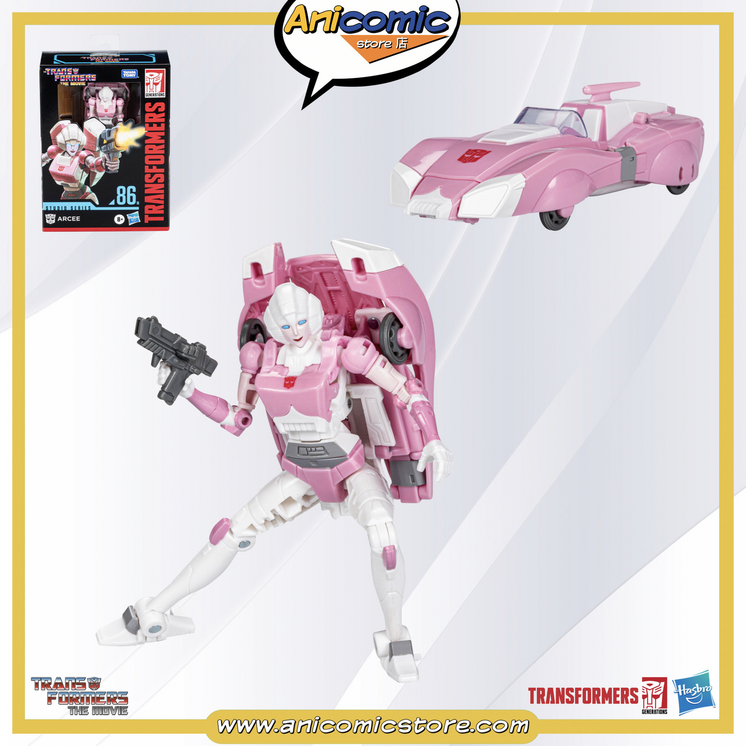 Transformers Generations Deluxe Arcee - Studio Series: Transformers The Movie