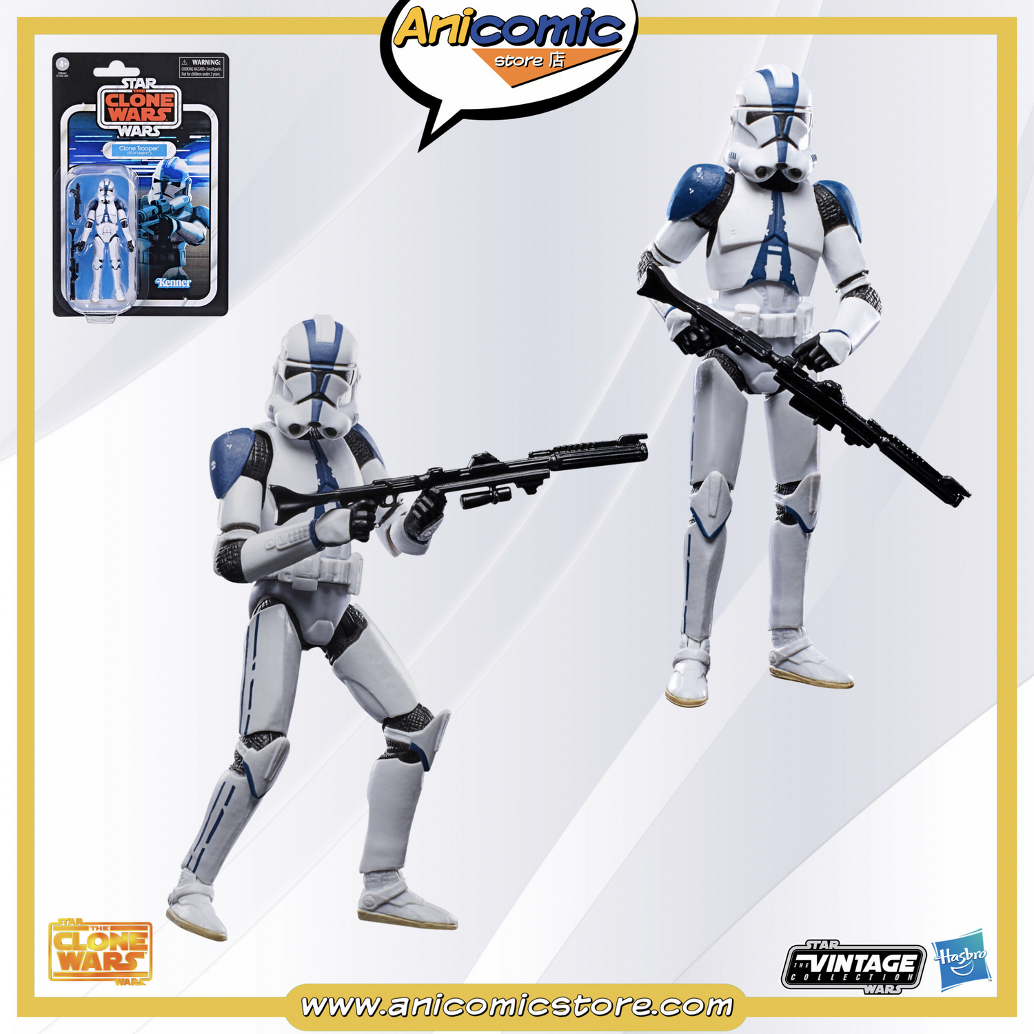 Vintage Collection Clone Trooper (501st Legion) - The Clone Wars