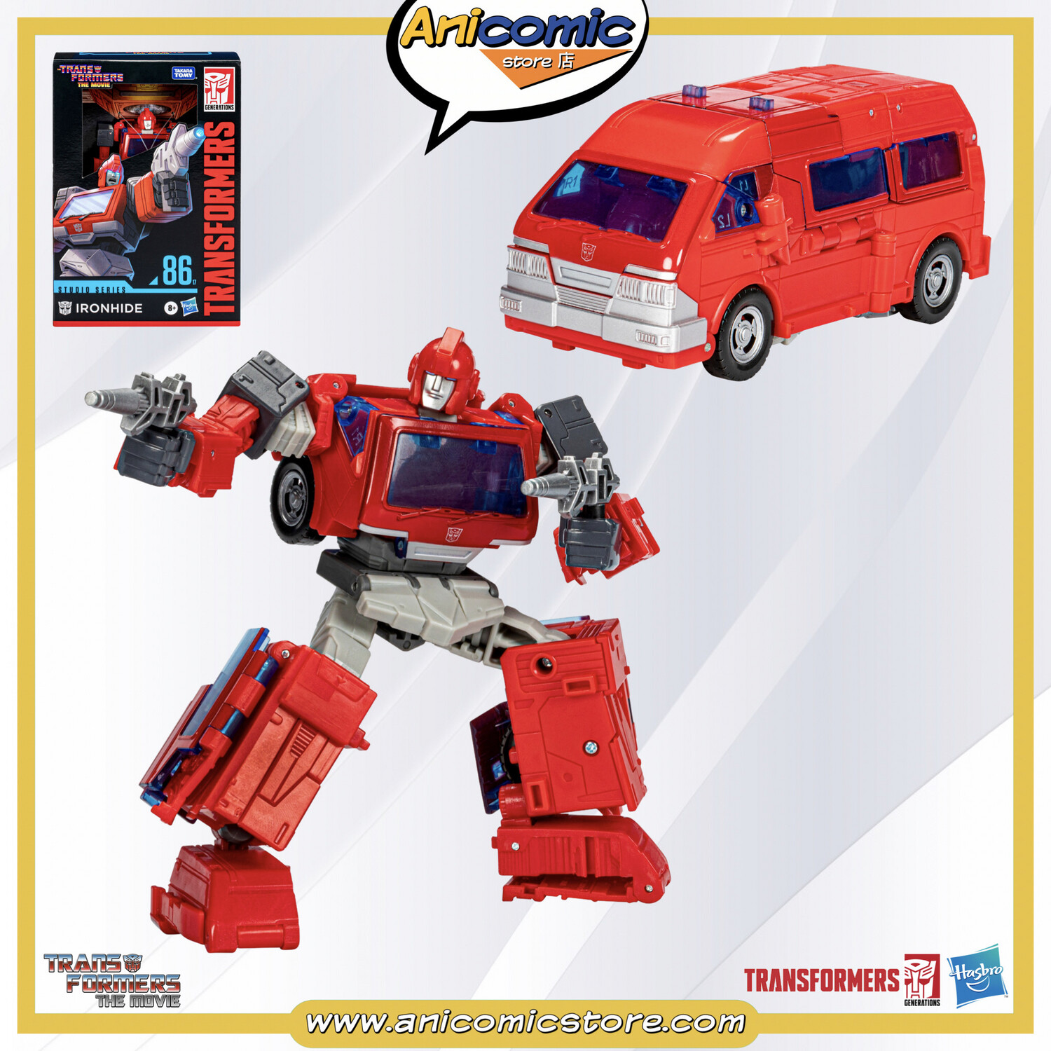 Transformers Generations Voyager Ironhide - Studio Series: Transformers The Movie