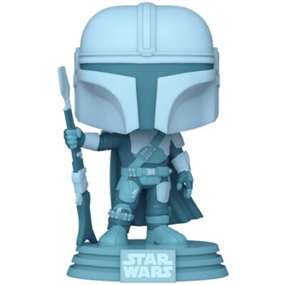 Funko Pop The Mandalorian hologram - GITD - Entertainment Earth Exclusive
