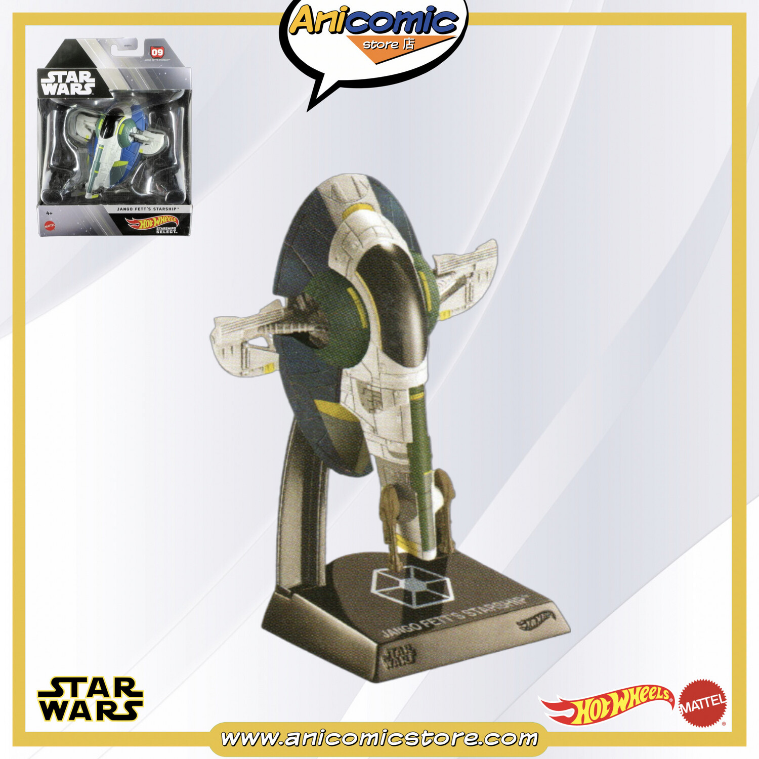 Hot Wheels Starships Select Jango Fett&#39;s Starship