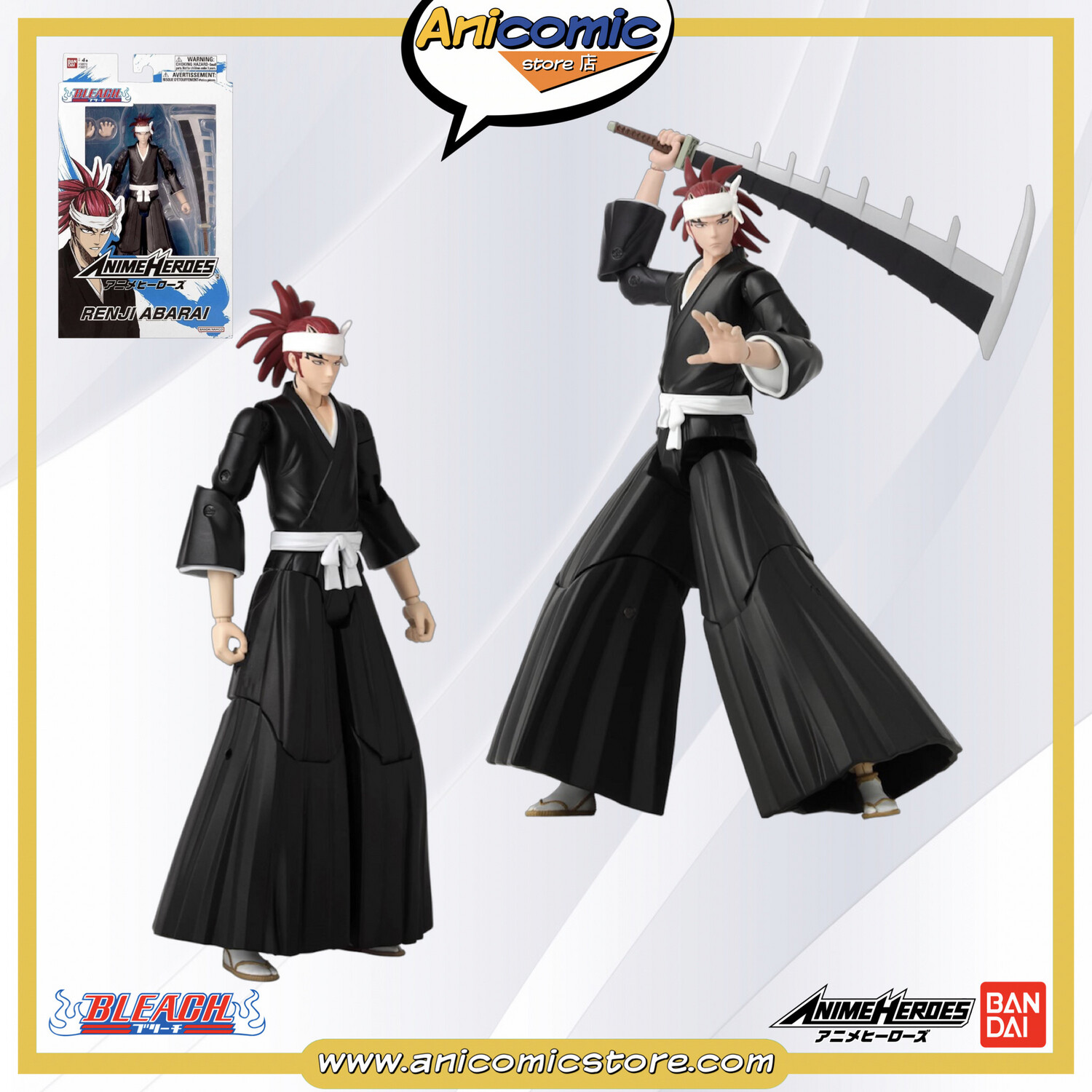 Anime Heroes Renji Abarai