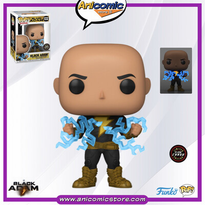 Funko Pop Black Adam lightning - GITD - Chase Edition