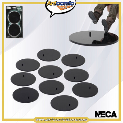 Neca Action Figure Black Display Stand 10-Pack