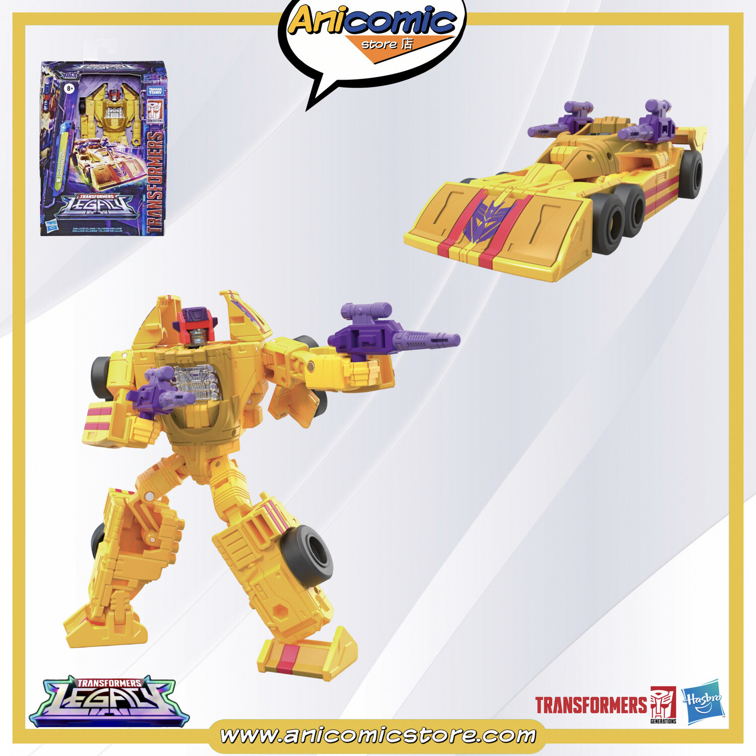 Transformers Generations Deluxe Dragstrip - Legacy