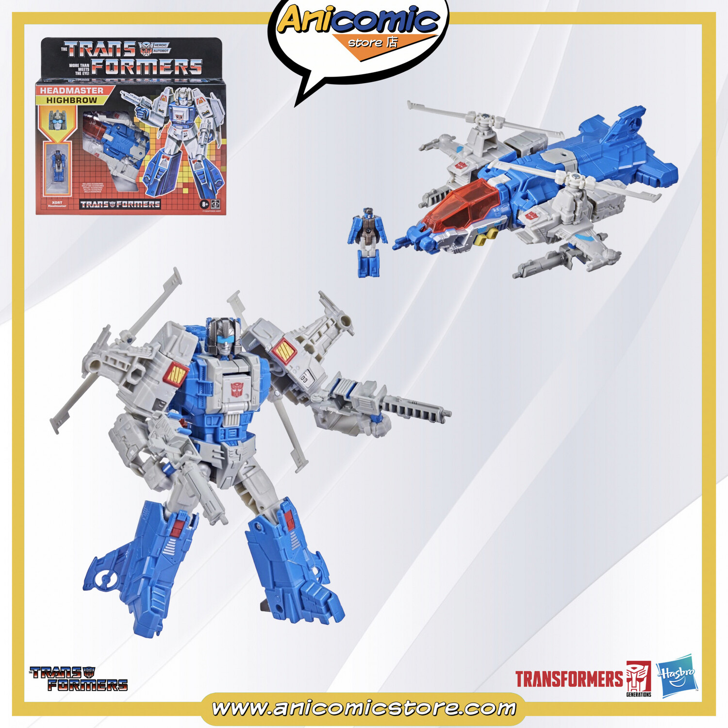 Transformers Generations Deluxe Highbrow Headmasters