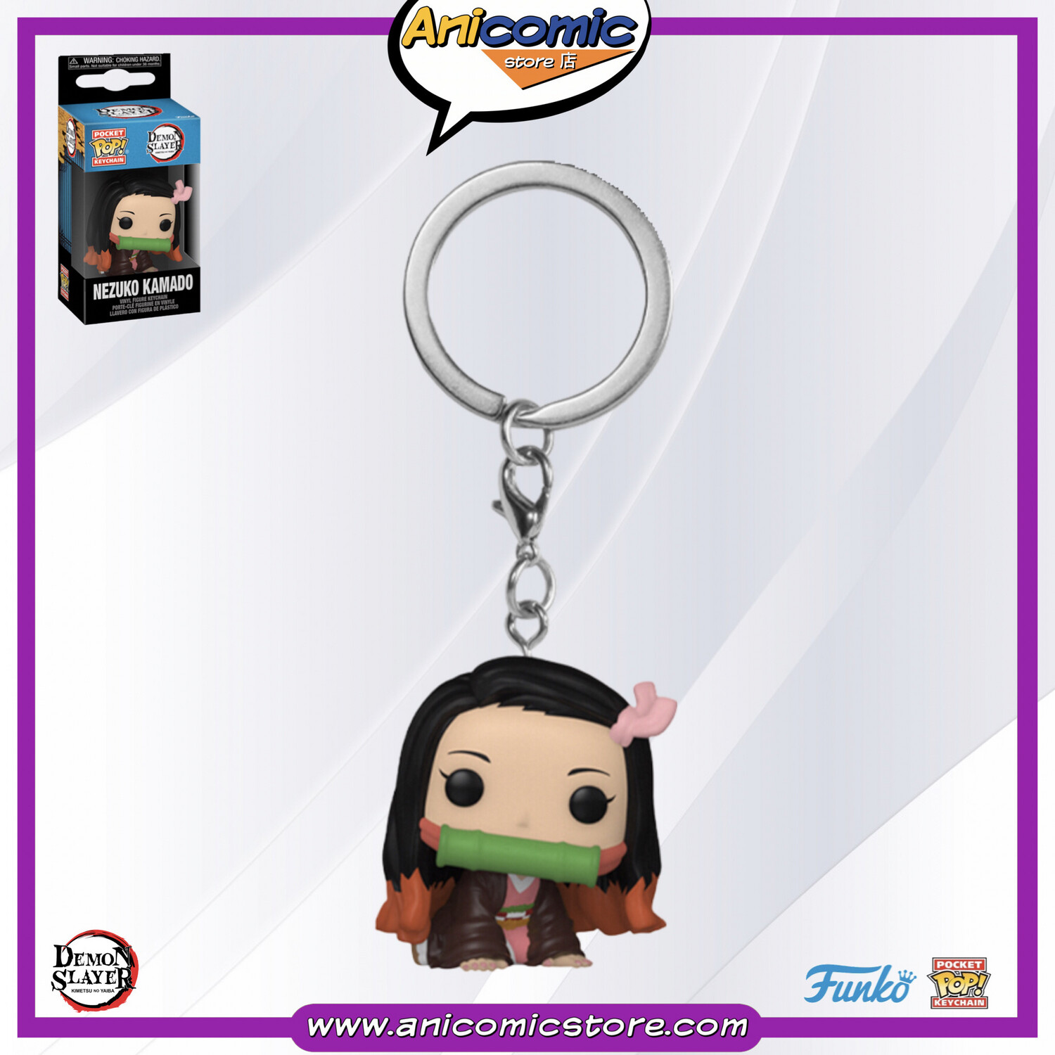 Funko Pop Keychain Nezuko Kamado