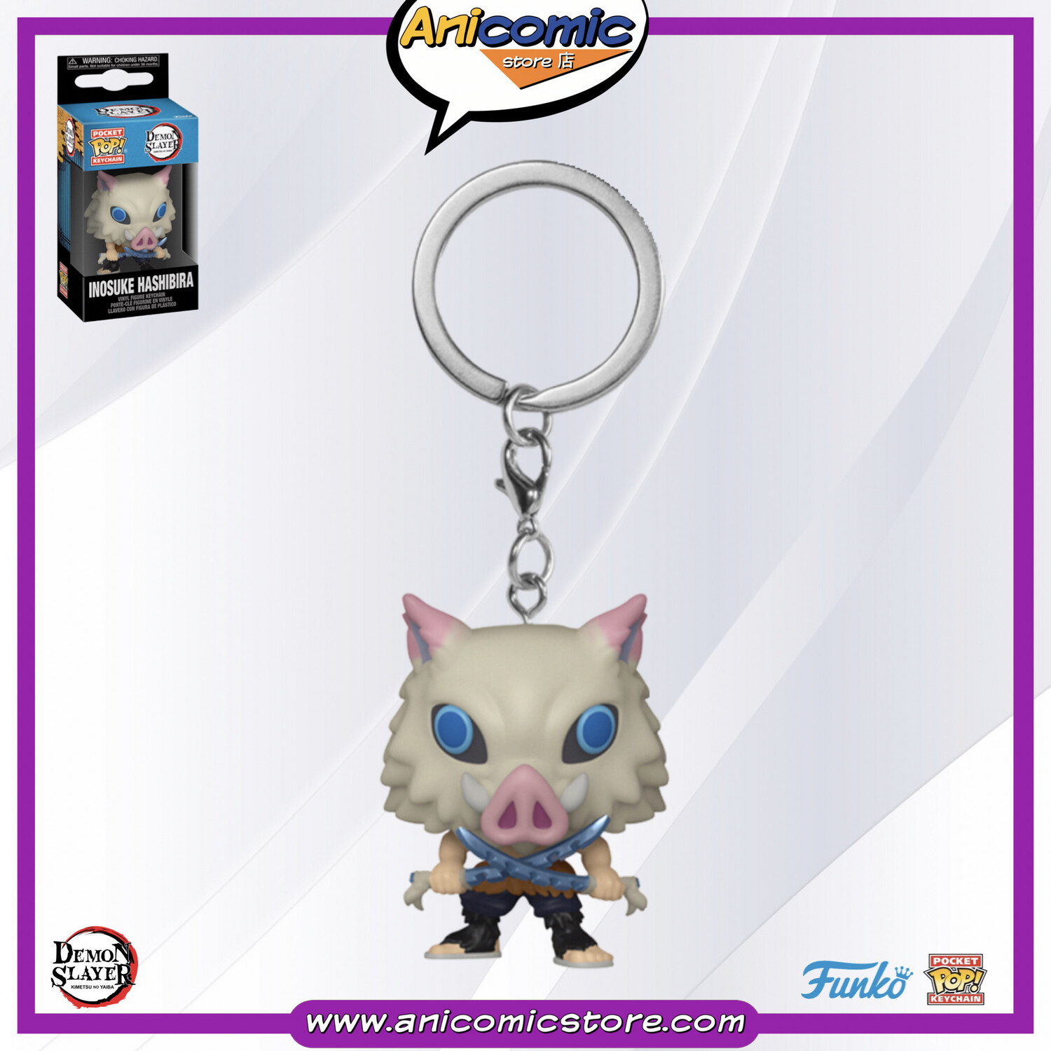 Funko Pop Keychain Inosuke Hishibara