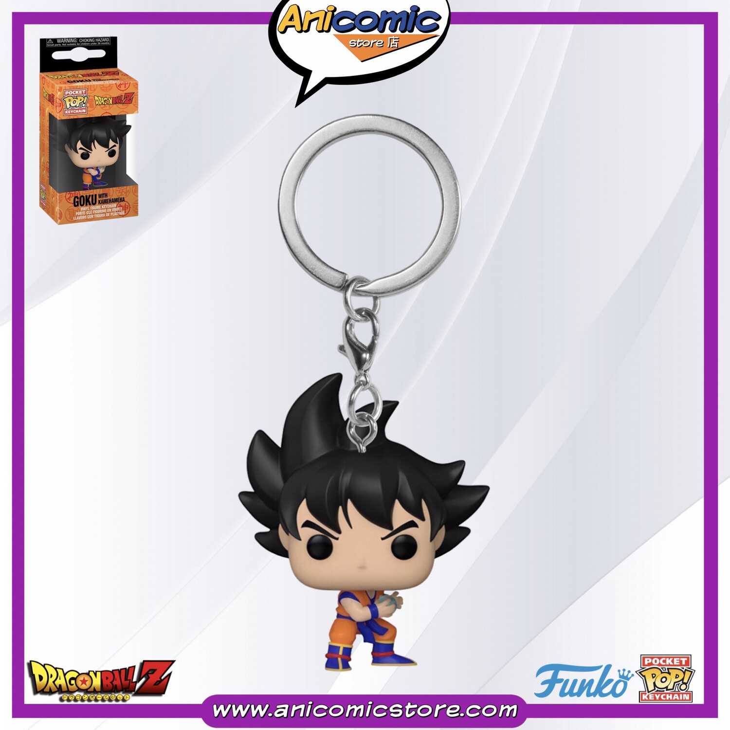 Funko Pop Keychain Goku Kamehameha - Dragon Ball Z