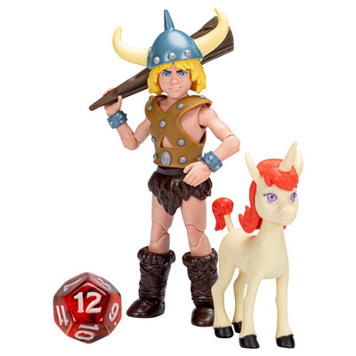Dungeons & Dragons Bobby (Barbarian) & Uni (Unicorn)