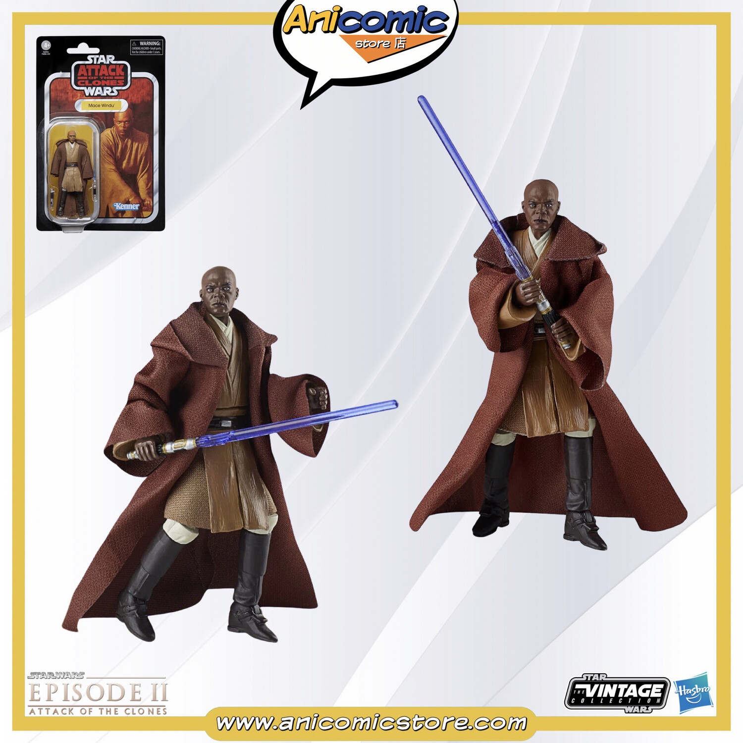 Vintage Collection Mace Windu - EII: Attack Of The Clones