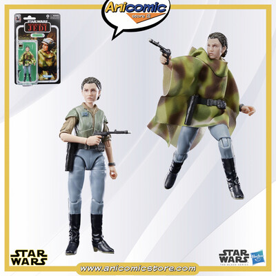 Black Series Princess Leia Organa (Endor Battle Poncho) - EVI: The Return Of The Jedi