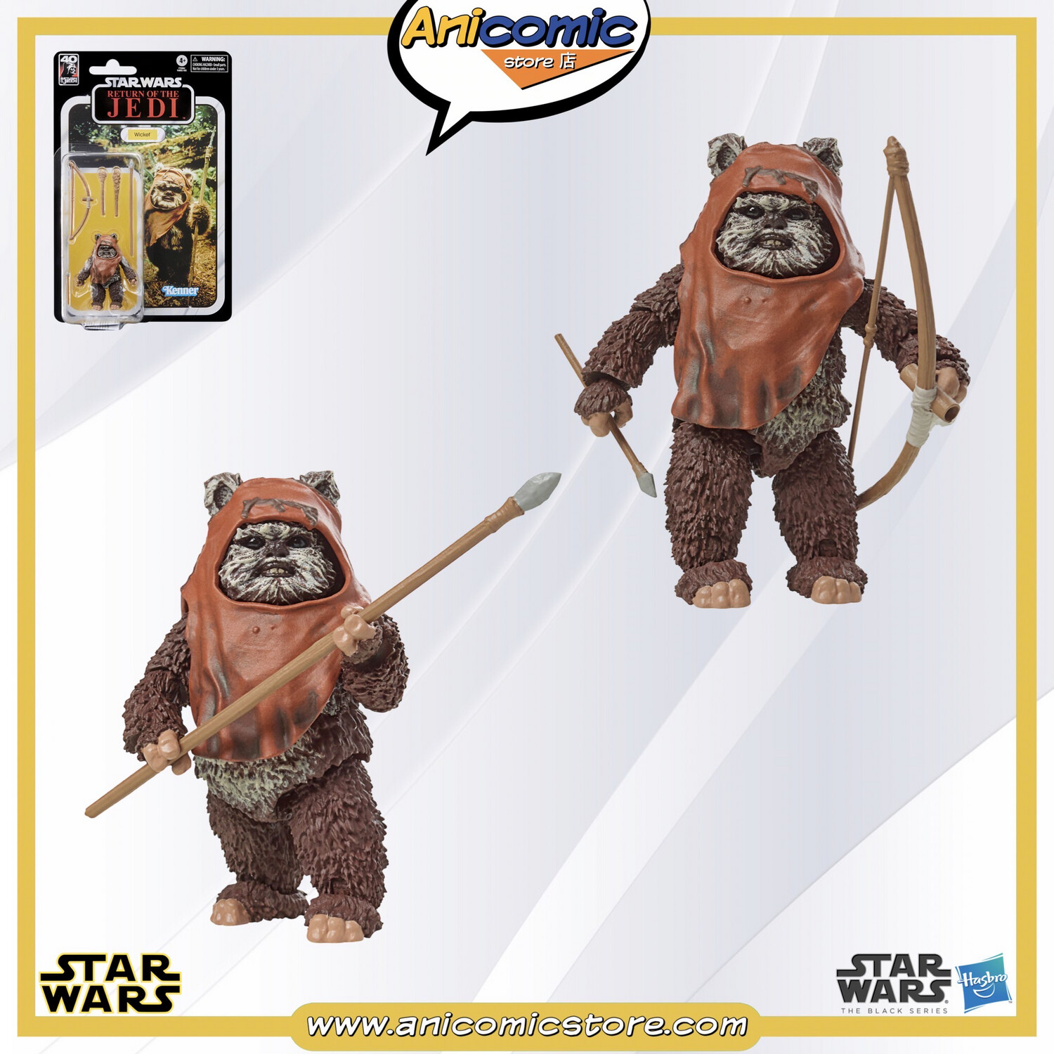 Black Series Wicket The Ewok - EVI: The Return Of The Jedi