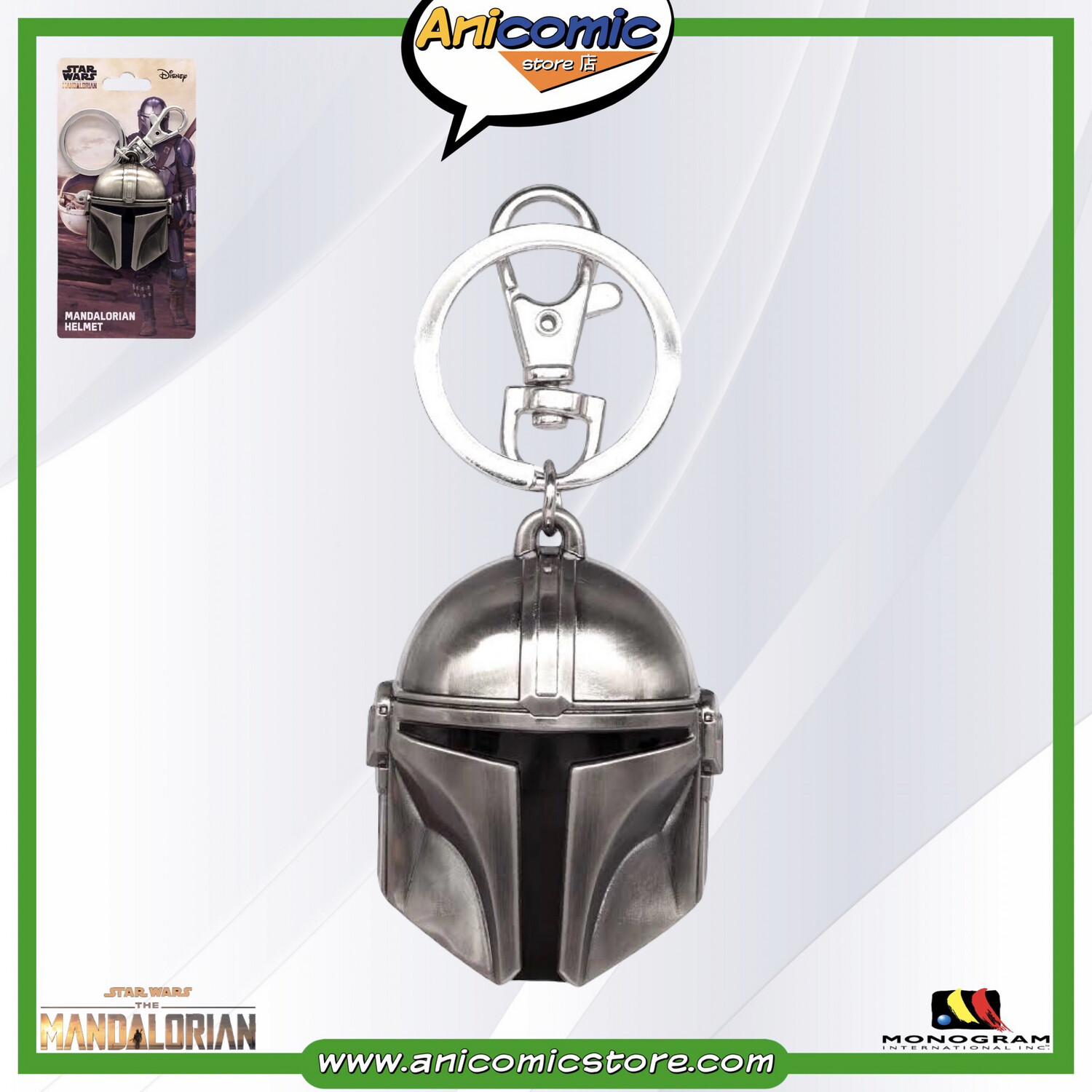 Llavero The Mandalorian Helmet