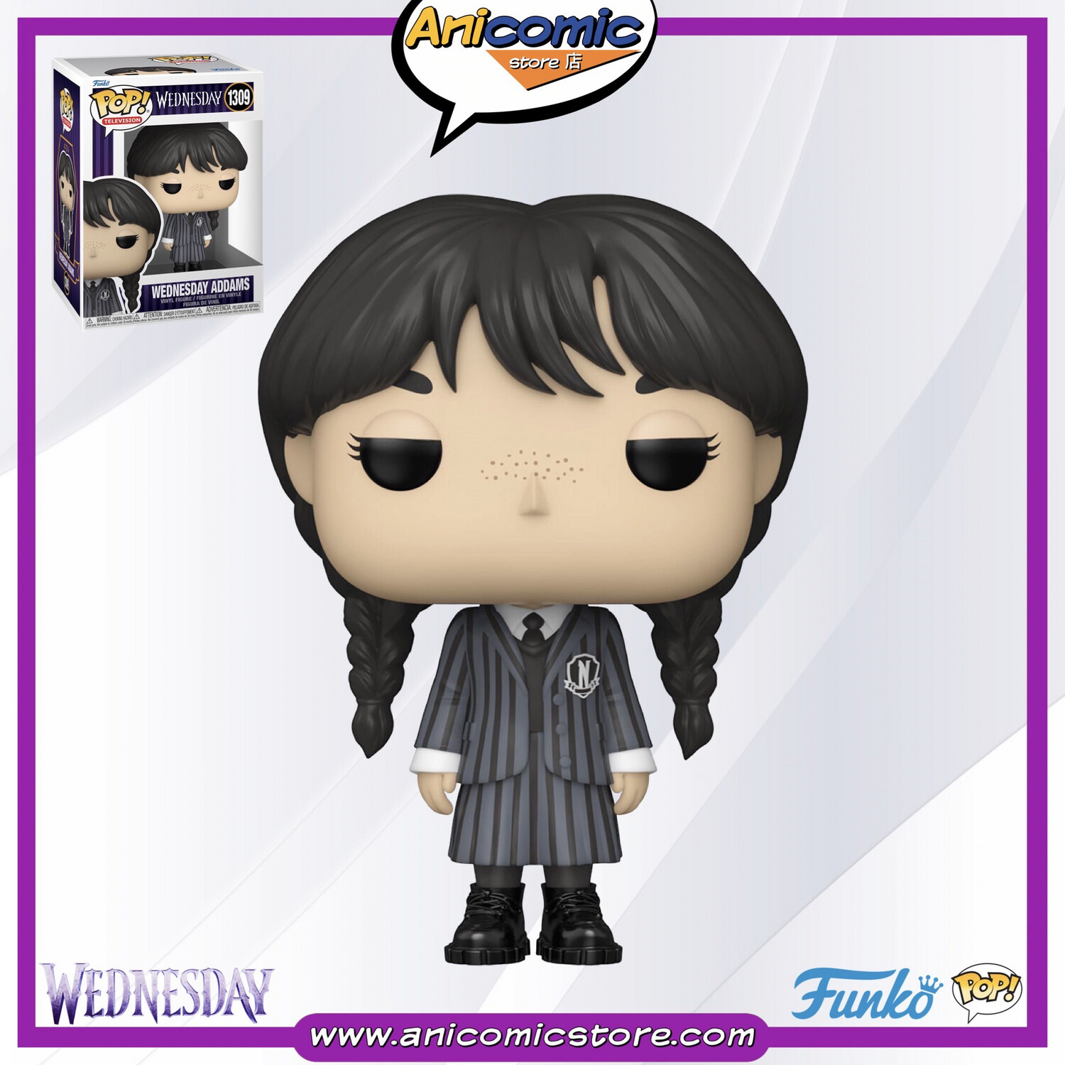 Funko Pop Merlina Addams Funko Pop Merlina Addams