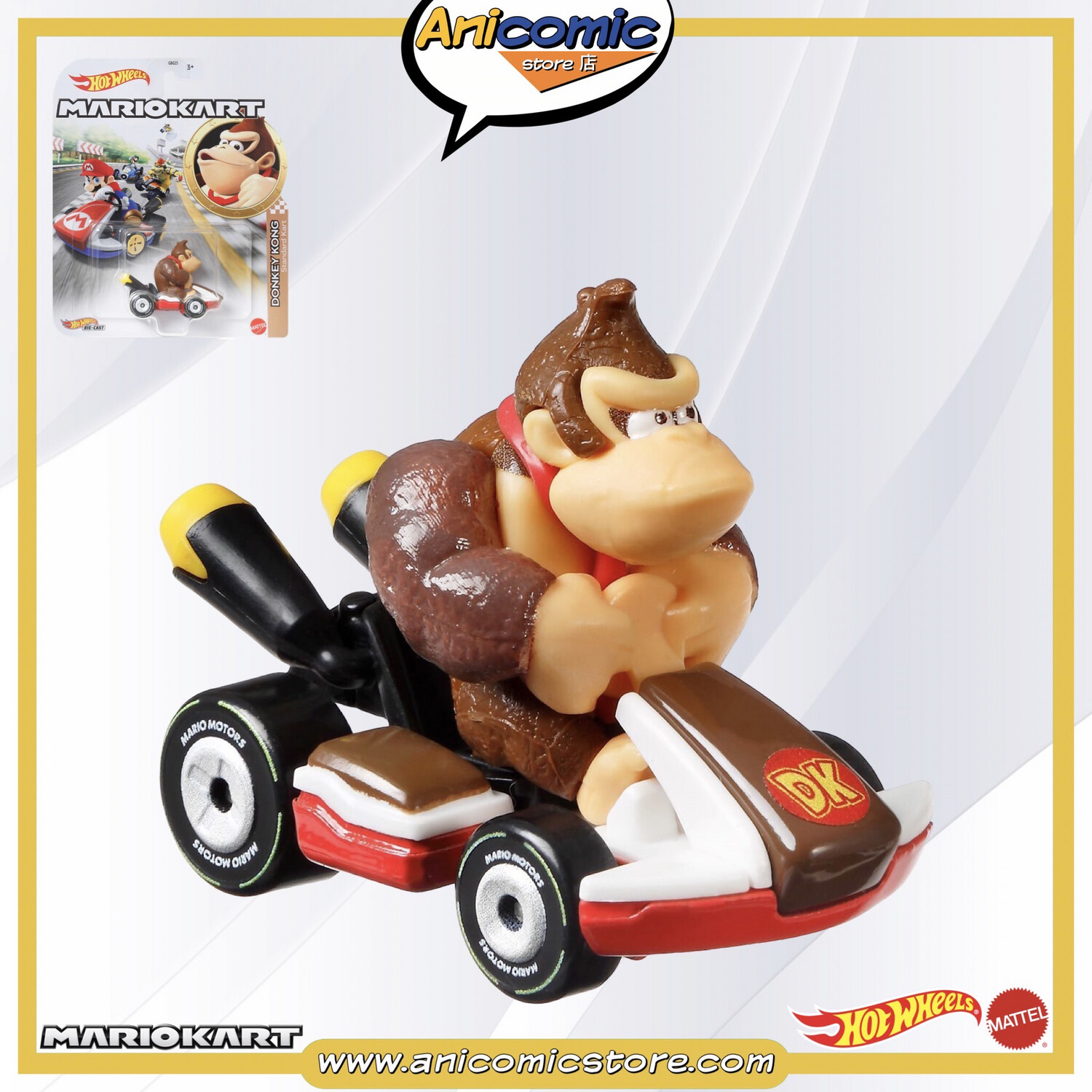 Hot Wheels Donkey Kong Standard Kart - Mario Kart