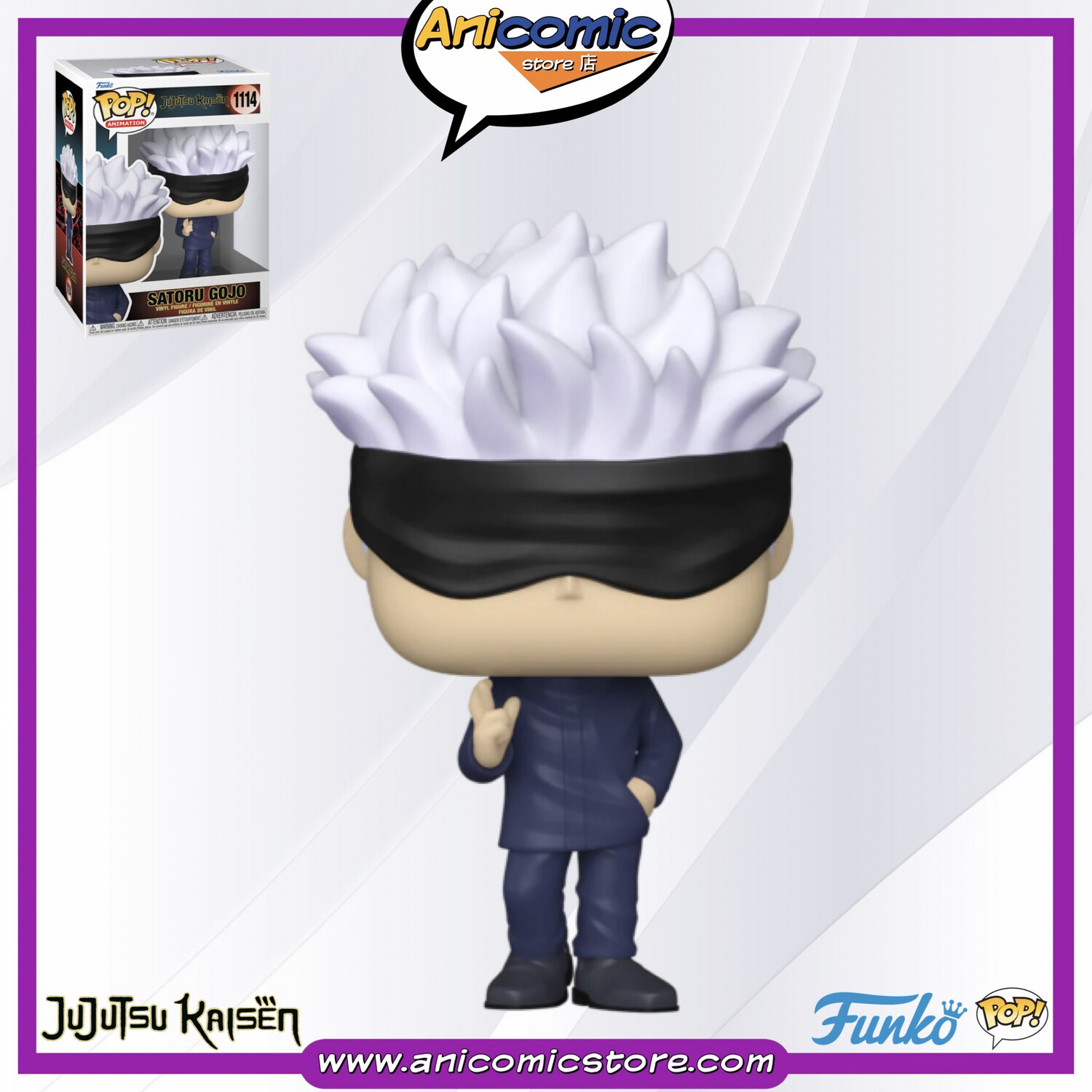 Funko Pop Satoru Gojo 2024 Summer Convention Limited Edition 1608