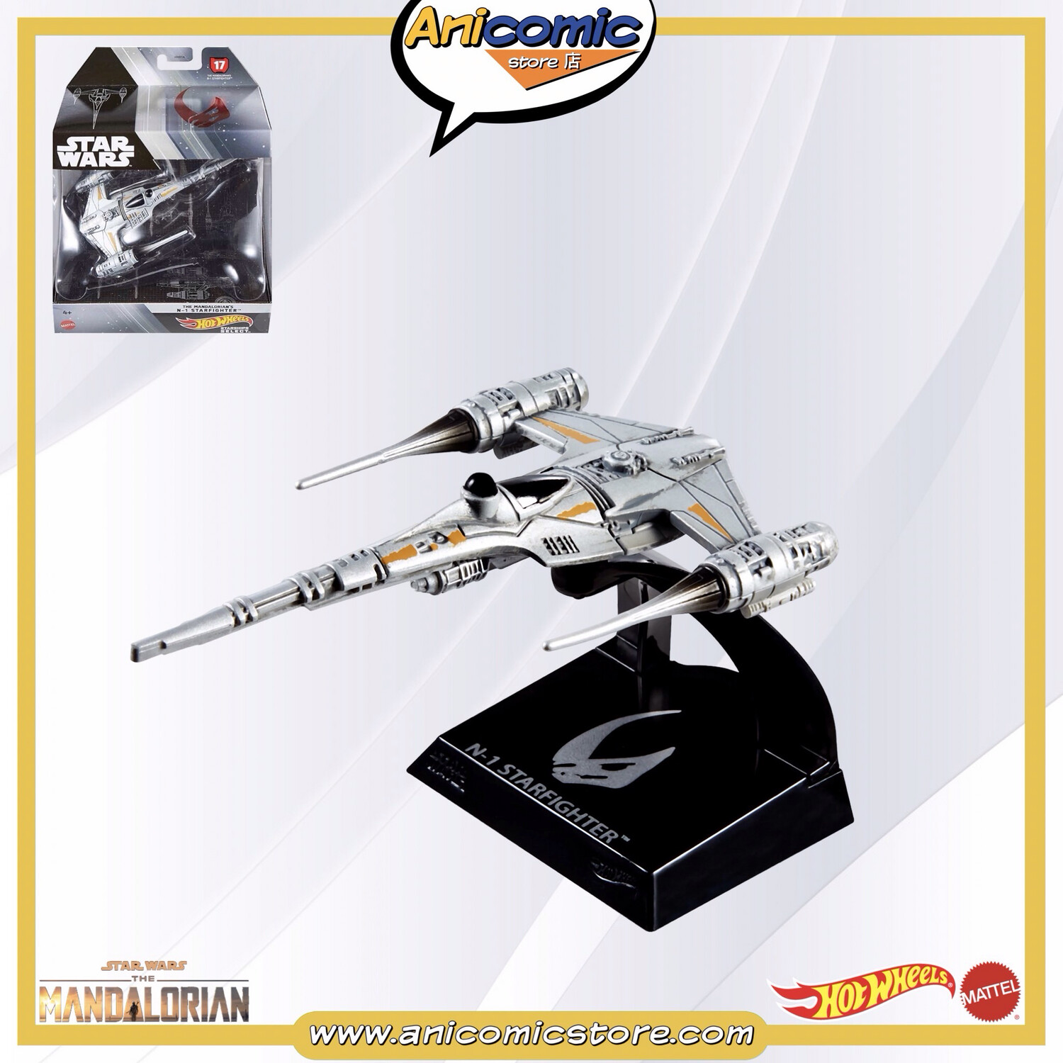 Hot Wheels Starships Select N-1 Starfighter - The Mandalorian