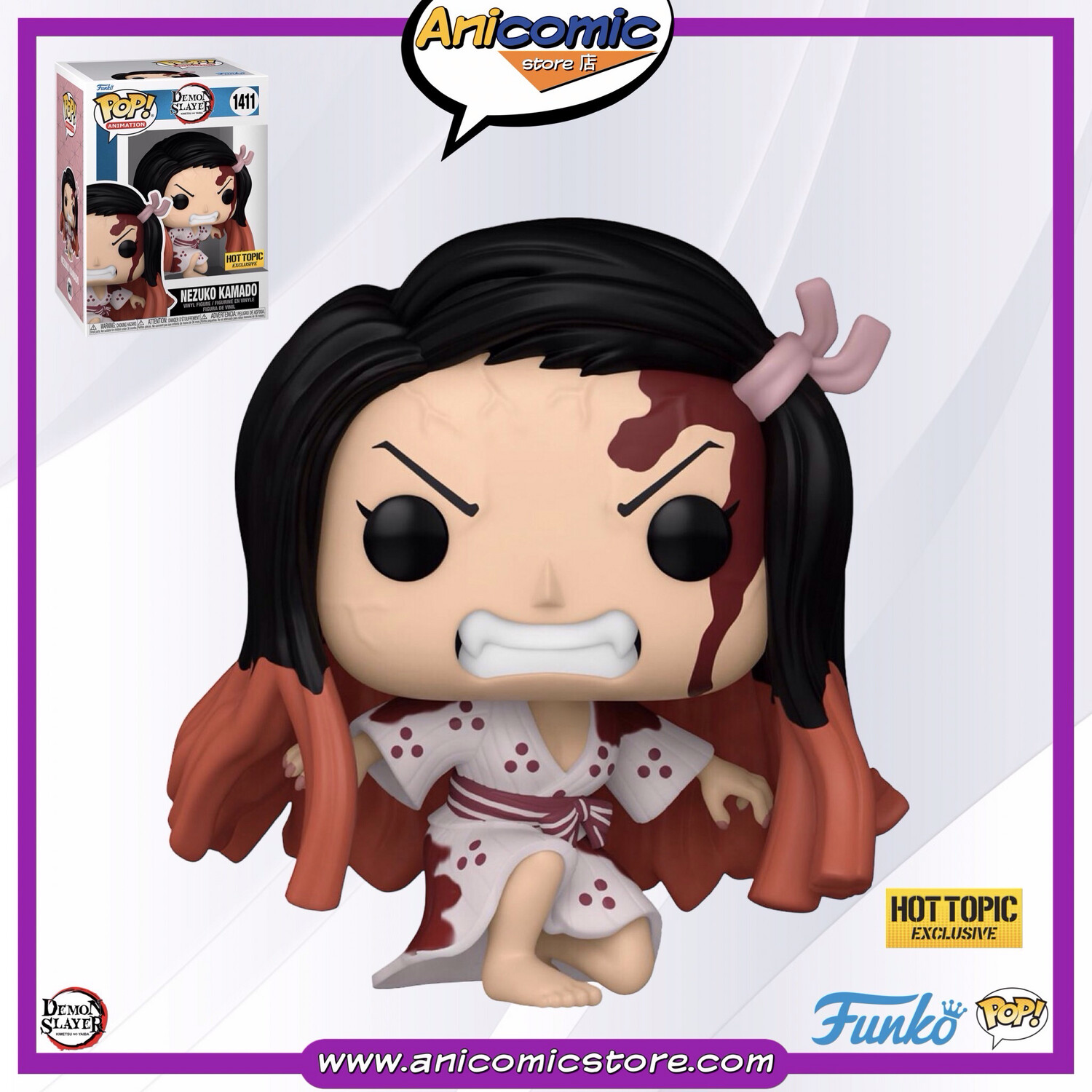 Funko Pop Nezuko Kamado - Hot Topic Exclusive