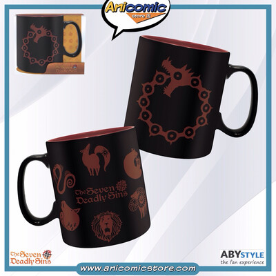 Taza emblemas Seven Deadly Sins 16 oz