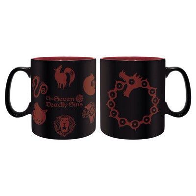Taza emblemas Seven Deadly Sins 16 oz