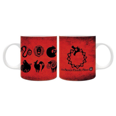 Taza emblemas Seven Deadly Sins 11 oz