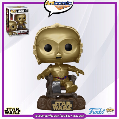 Funko Pop C3-P0 in chair - EVI: The Return Of The Jedi