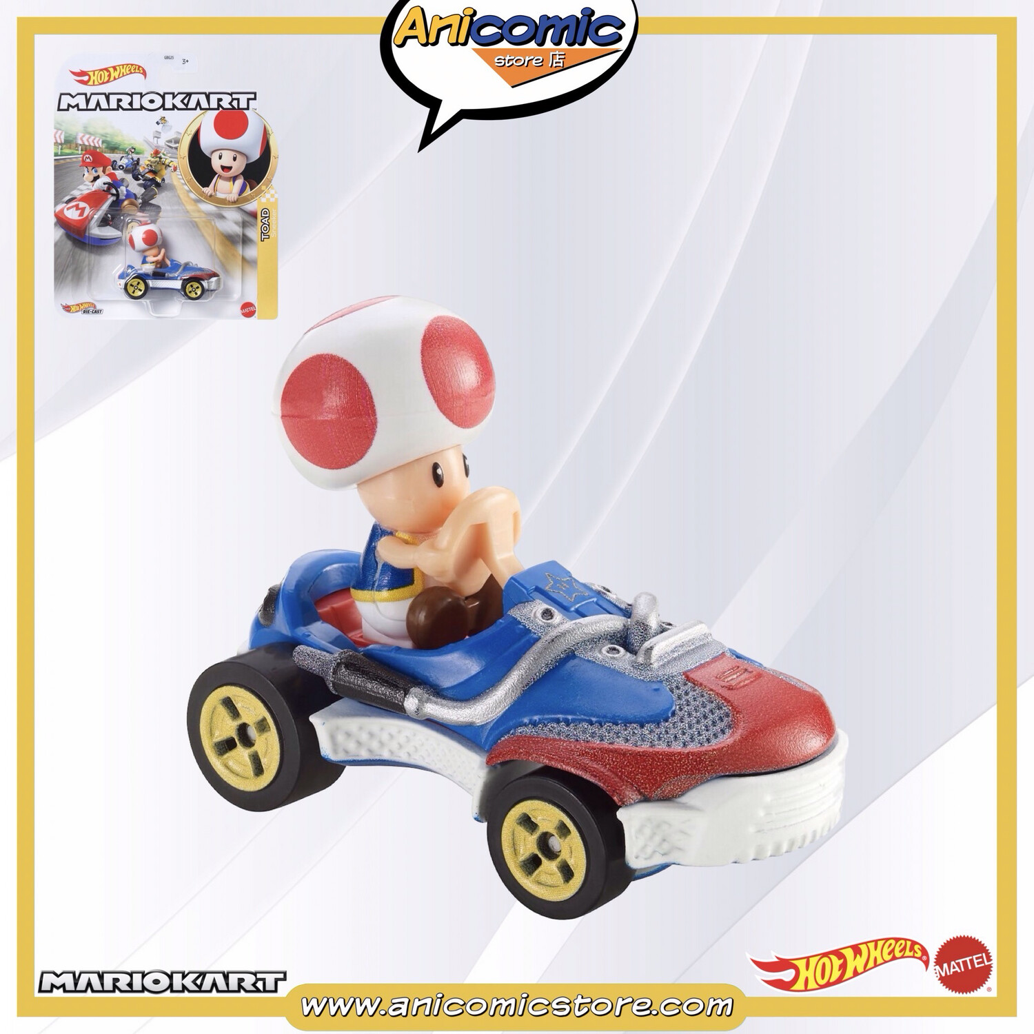 Hot Wheels Toad Sneeker - Mario Kart